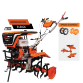 RURIS kopačica 913ACC-13KS (gumeni kotači, noževi-freza, metalni kotači, plug okretni)