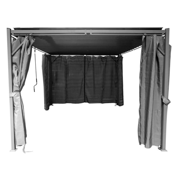 RURIS Pergola – Čelična pergola s podesivim krovom - Slika 8