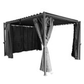 RURIS Pergola – Čelična pergola s podesivim krovom - Slika 7