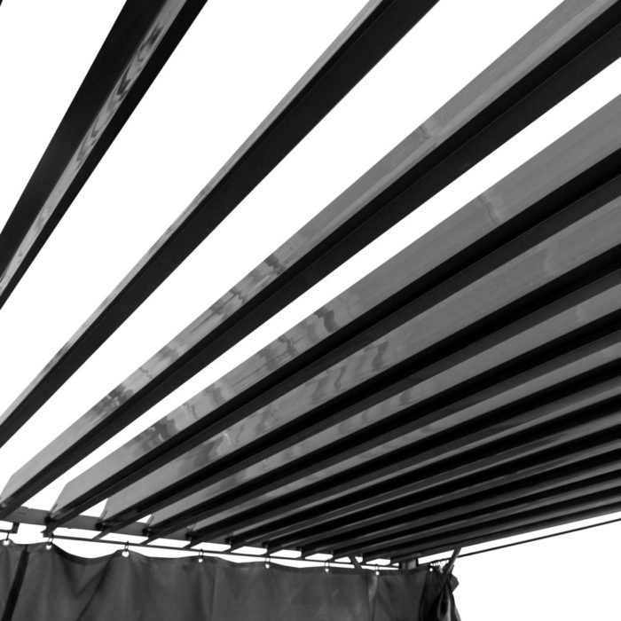 RURIS Pergola – Čelična pergola s podesivim krovom - Slika 6