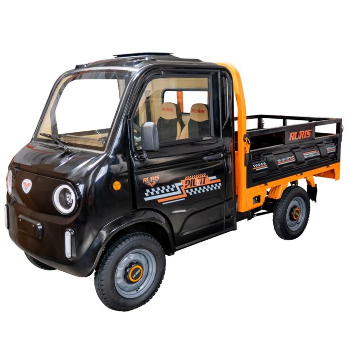 RURIS Pilot 5000 Električni Pick-up – Kompaktno teretno vozilo za dostavu i rad na terenu - Slika 2