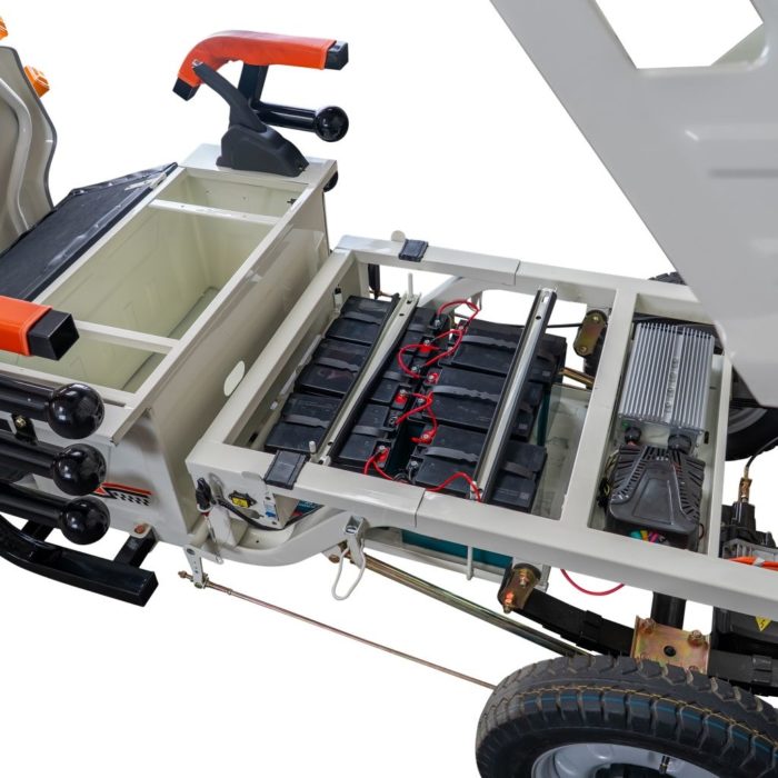 RURIS Pilot 3130A električni teretni tricikl – 80 km dometa, 603 kg nosivosti - Slika 21