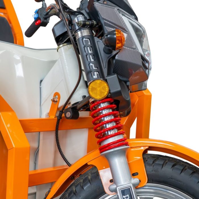 RURIS Pilot 3130A električni teretni tricikl – 80 km dometa, 603 kg nosivosti - Slika 6