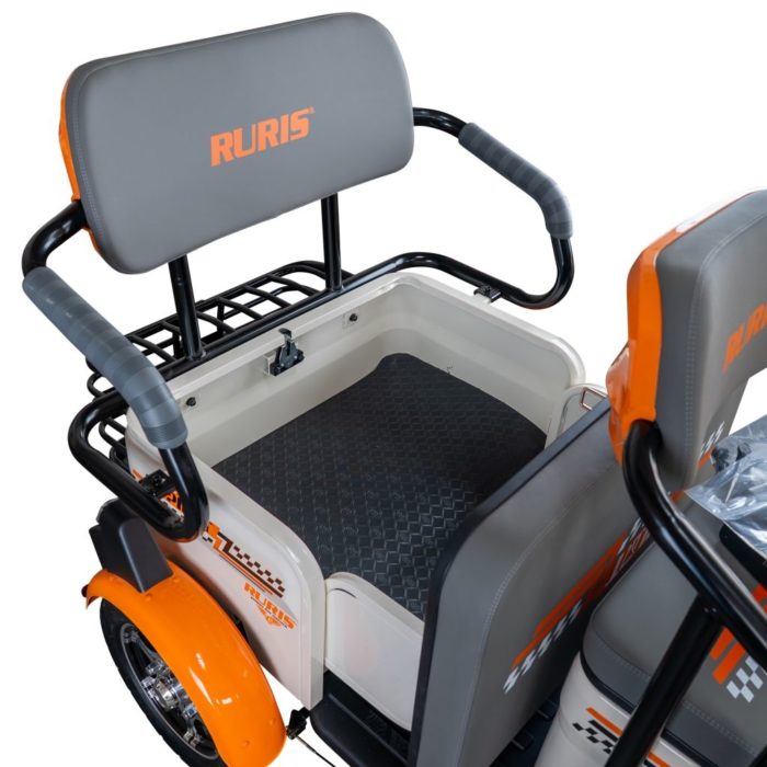 RURIS Pilot 3040 električni tricikl – 2000W, 2 sjedala, do 50 km - Slika 6