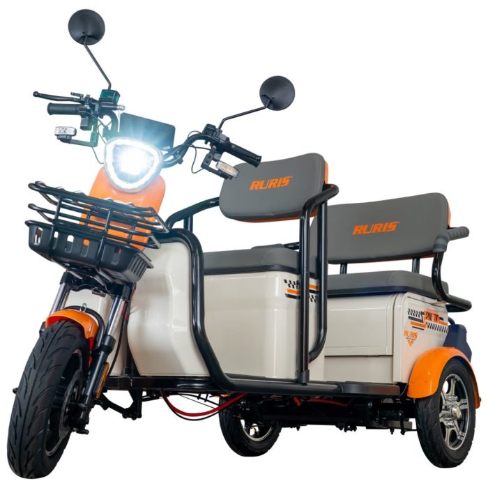 RURIS Pilot 3040 električni tricikl – 2000W, 2 sjedala, do 50 km - Slika 15