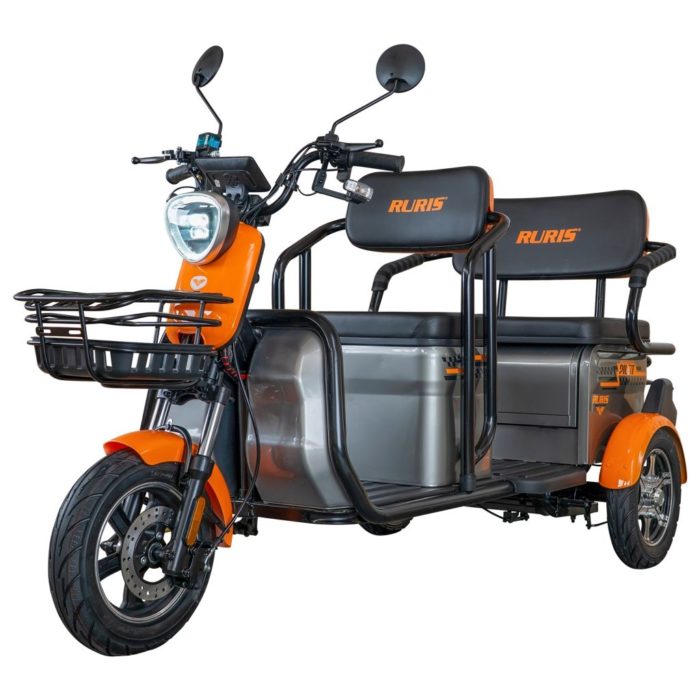 RURIS Pilot 3040 električni tricikl – 2000W, 2 sjedala, do 50 km - Slika 1