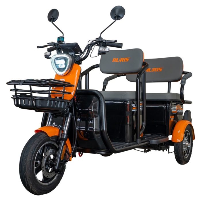 RURIS Pilot 3040 električni tricikl – 2000W, 2 sjedala, do 50 km - Slika 3