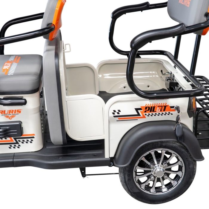 RURIS Pilot 3070G električni tricikl – 2900W, 2 sjedala, do 60 km - Slika 10