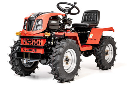 Cedrus C-TUR-18B multifunkcionalni benzinski traktor 4x4 – Loncin 459 cm³