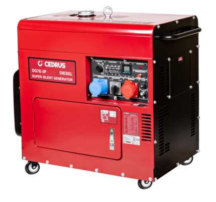 Cedrus DG7E-3F – Dizelski agregat 7,1 kW s električnim startom i ATS opcijom