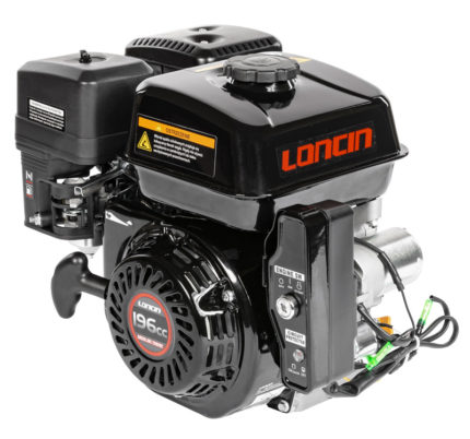 Motor Loncin G200FD-A – vodoravno vratilo/radilica Ø20 mm / 53 mm-Elektro start