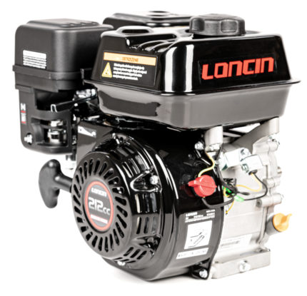 Motor Loncin G210FA-R – vodoravno vratilo/radilica Ø19,05 mm / 60 mm