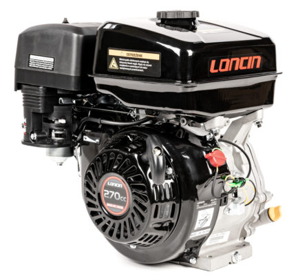 Motor Loncin G270F-G – vodoravno konusno vratilo/radilica Ø22,2 mm / 106 mm