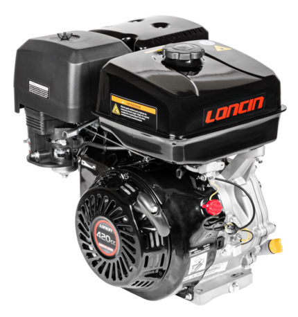 Motor Loncin G390F-A – vodoravno vratilo/radilica Ø25 mm / 60 mm