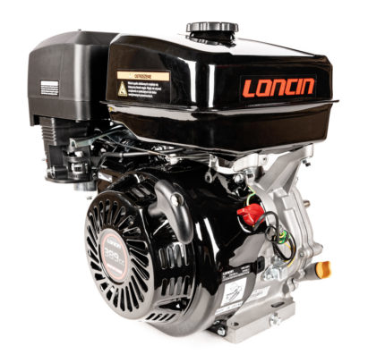 Motor Loncin G390F-L – vodoravno konusno vratilo/radilica Ø22,2 mm / 105 mm