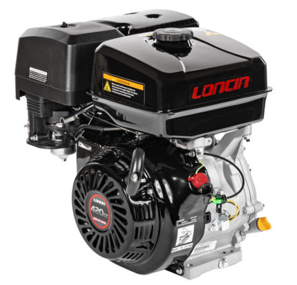 Motor Loncin G420F-A – vodoravno vratilo/radilica 4 Ø25 mm / 60 mm