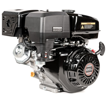 Motor Loncin G420F-L – vodoravno konusno vratilo/radilica Ø22,2 mm / 105 mm