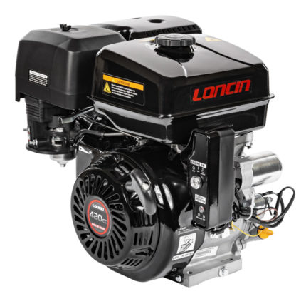 Motor Loncin G420FD-A – vodoravno vratilo/radilica Ø25 mm / 60 mm