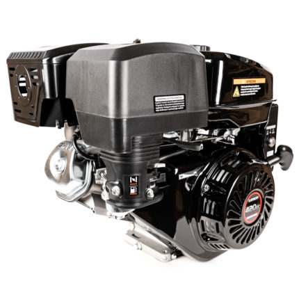 Motor Loncin G420F-I – vodoravno vratilo/radilica Ø25,4 mm / 88,5 mm