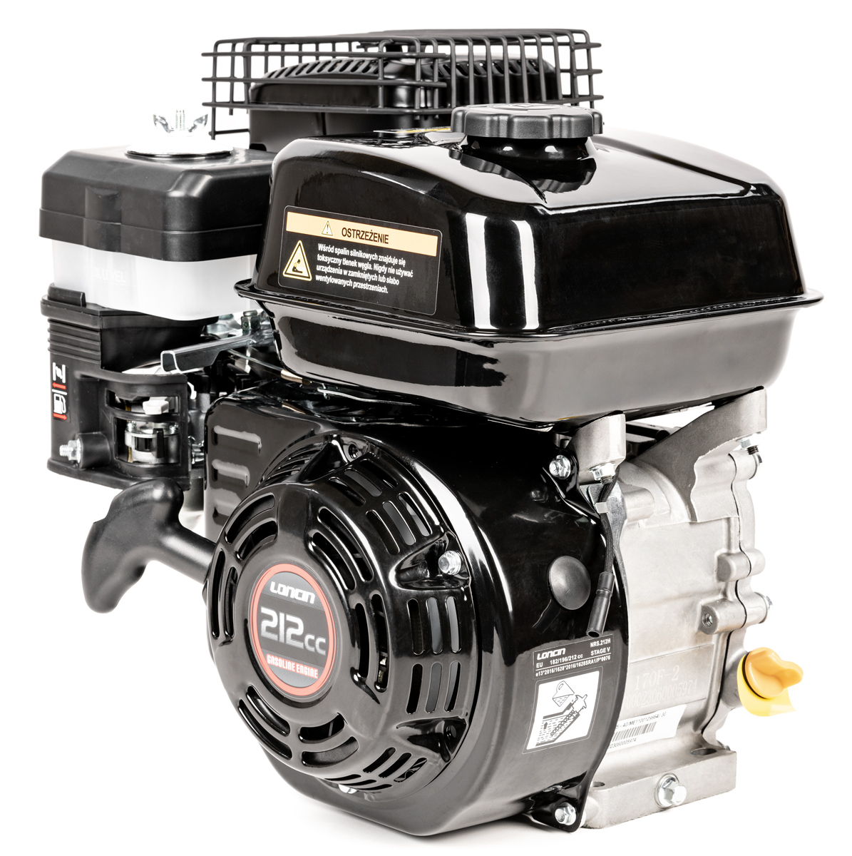 LC170F-2-GL_01.jpg Motor Loncin G210FA-A76 – vodoravno višeklinasto vratilo/radilica Ø25 mm / 32 mm