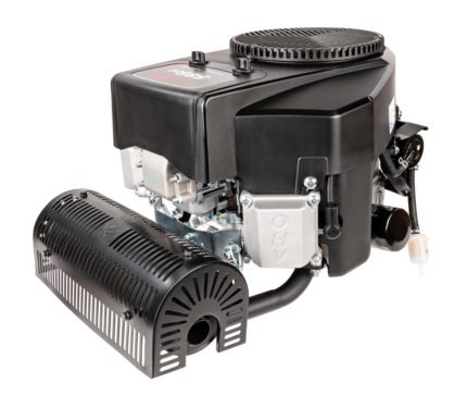 Loncin 586 cm³ V-twin benzinski motor 12,5 kW, električni start, vertikalno vratilo Ø25,4 × 80 mm