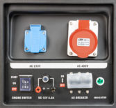 Loncin LC6500D-AS benzinski agregat 5 kW, 230/400 V, električni start
