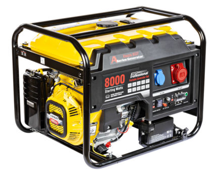 Loncin LC8000D-AS benzinski agregat 6 kW / max. 6,5 kW, 230 V, električni start