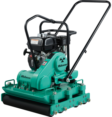 Mikasa MVB-150H – valjkasta vibroploča za opločnike, 15,2 kN
