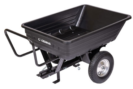 Prikolica za vrtni traktor Cedrus SP22111, 225 kg, kipajuća